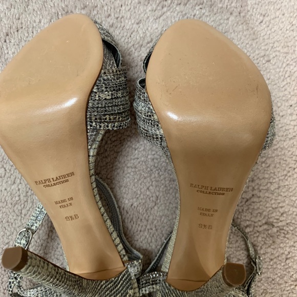 Ralph Lauren collection snakeskin heels - Picture 4 of 4